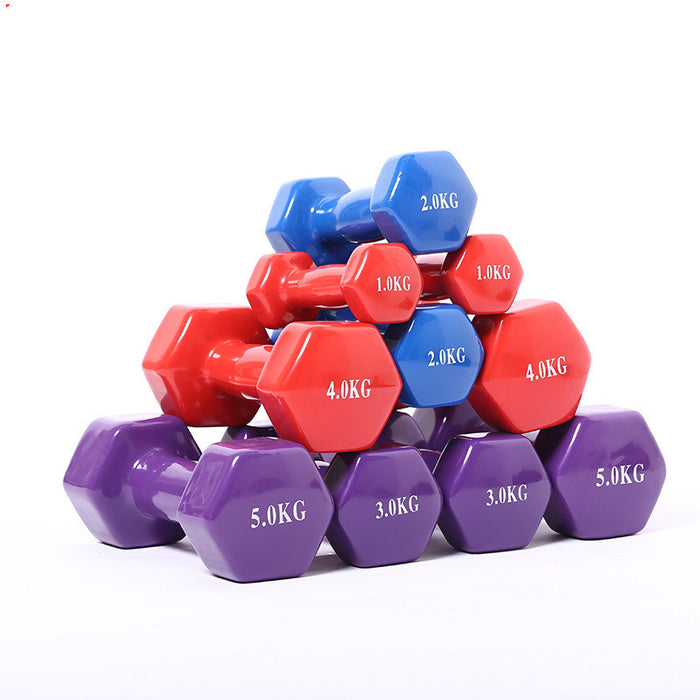 Halteres Coloridos para Exercícios
