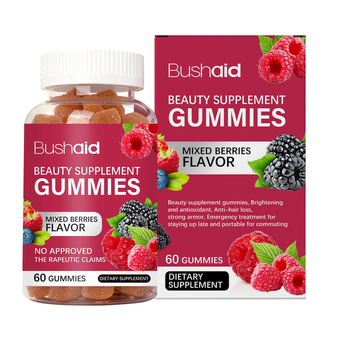 Gomas Sabor Frutas Vermelhas – 60 Unidades