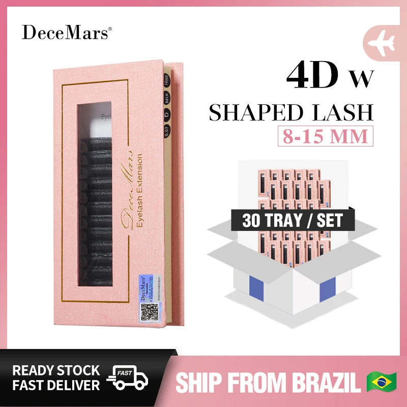 Cílios para Extensão DeceMars 4D-W