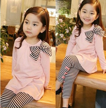 Conjunto Infantil Feminino de Algodão