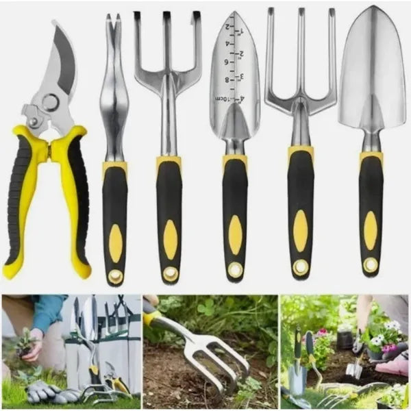 Kit de Jardinagem com 6 Peças
