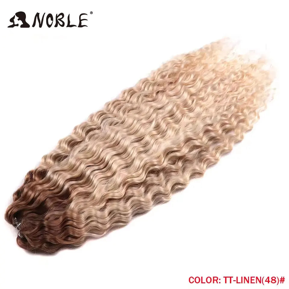Cabelo Sintético Ondulado para Tranças