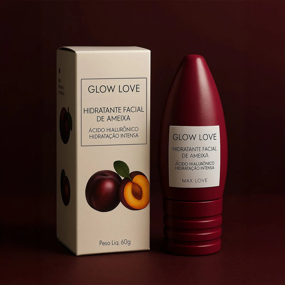 Hidratante Facial Glow Love Ameixa Max Love – 60 g