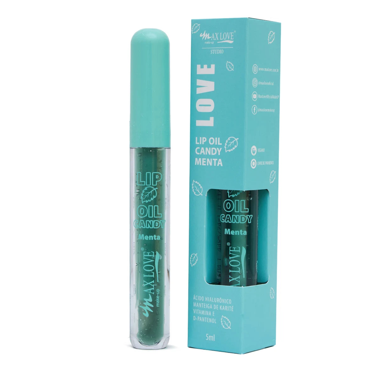 Óleo Labial Candy Frutas Max Love