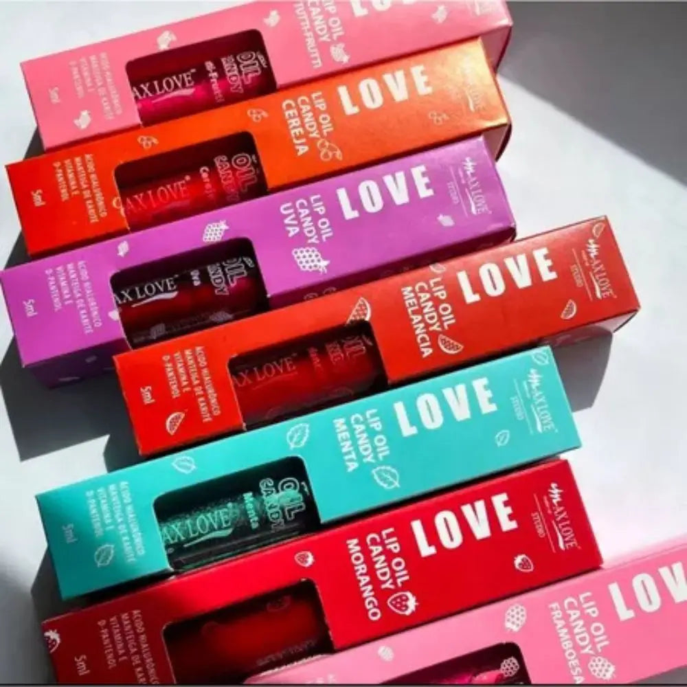 Óleo Labial Candy Frutas Max Love