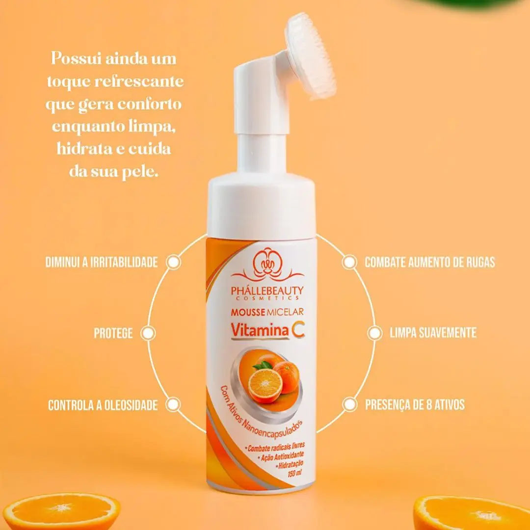 Kit Facial Vitamina C 5 Itens Phállebeauty