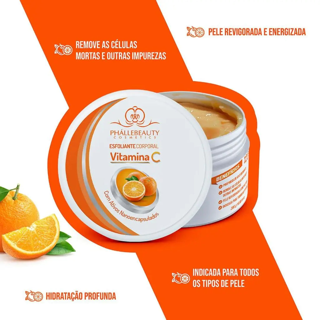 Kit Facial Vitamina C 5 Itens Phállebeauty