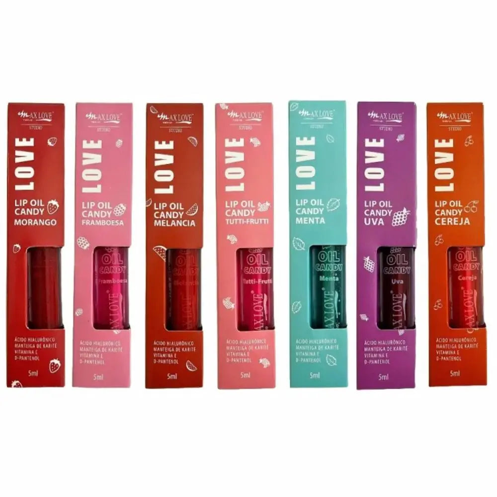 Óleo Labial Candy Frutas Max Love