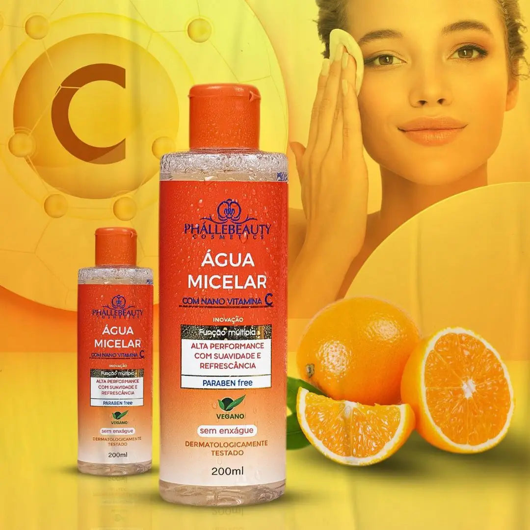Kit Facial Vitamina C 5 Itens Phállebeauty