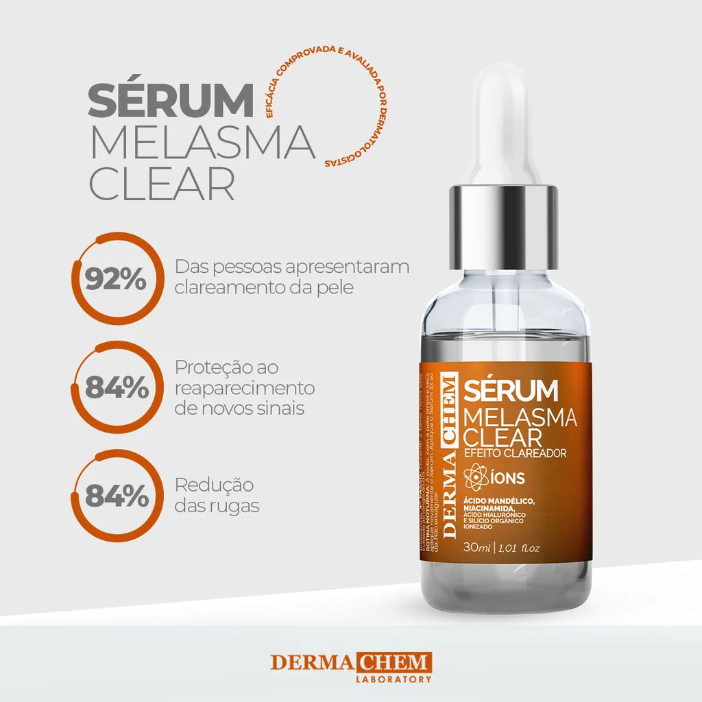 Kit Facial Vitamina C Dermachem 3 Itens