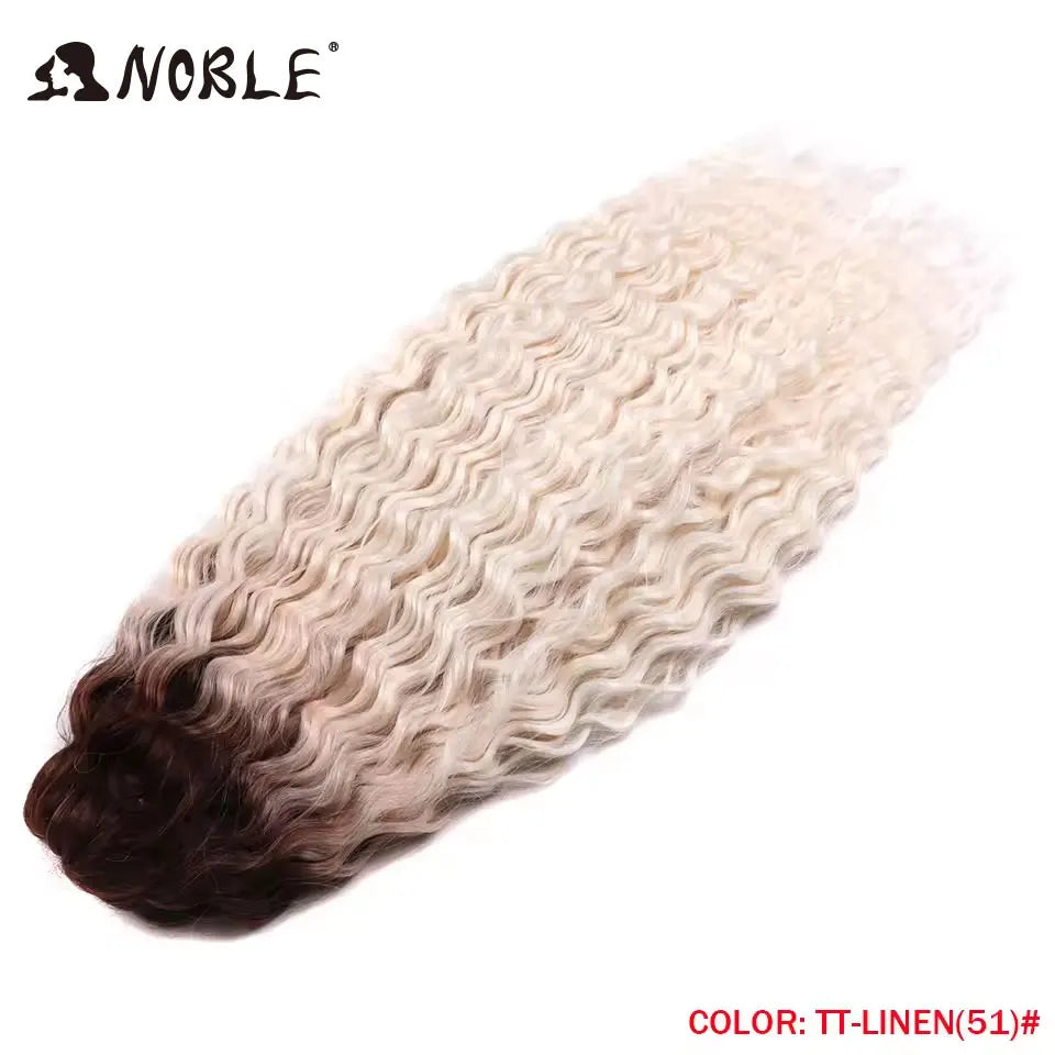 Cabelo Sintético Ondulado para Tranças