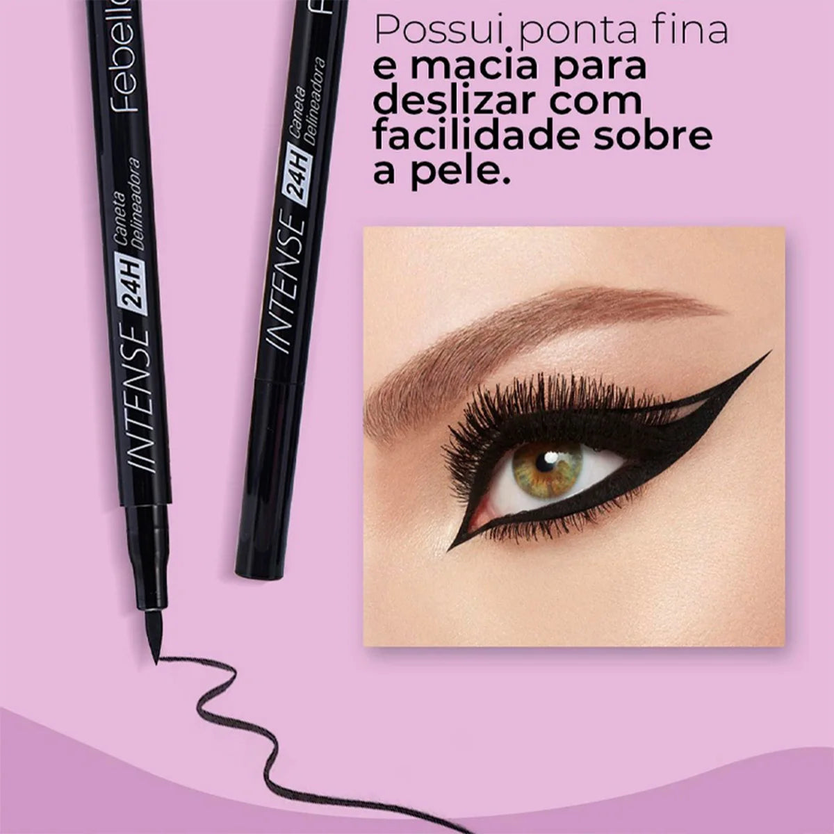 Caneta Delineadora 24h Febella Makeup