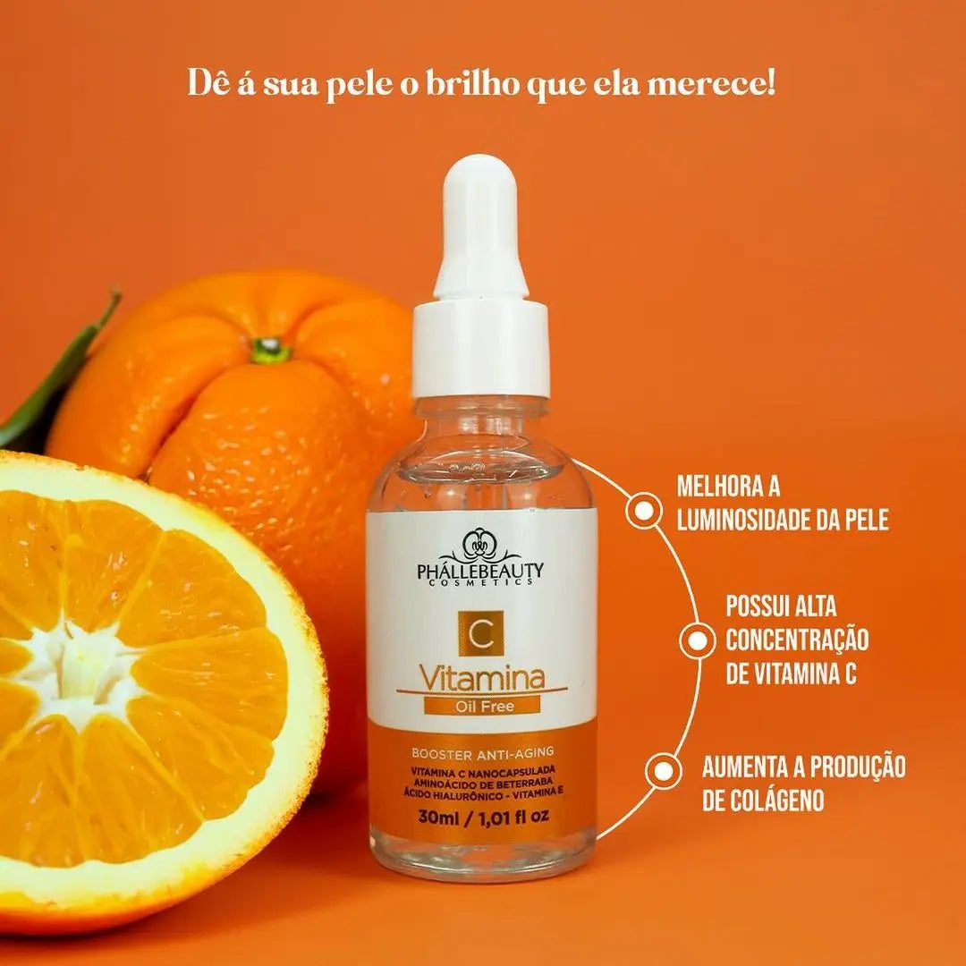 Kit Facial Vitamina C 5 Itens Phállebeauty