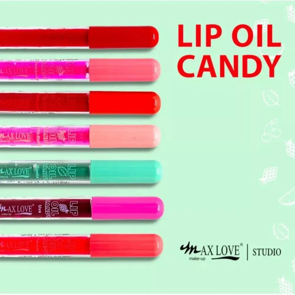Óleo Labial Candy Frutas Max Love