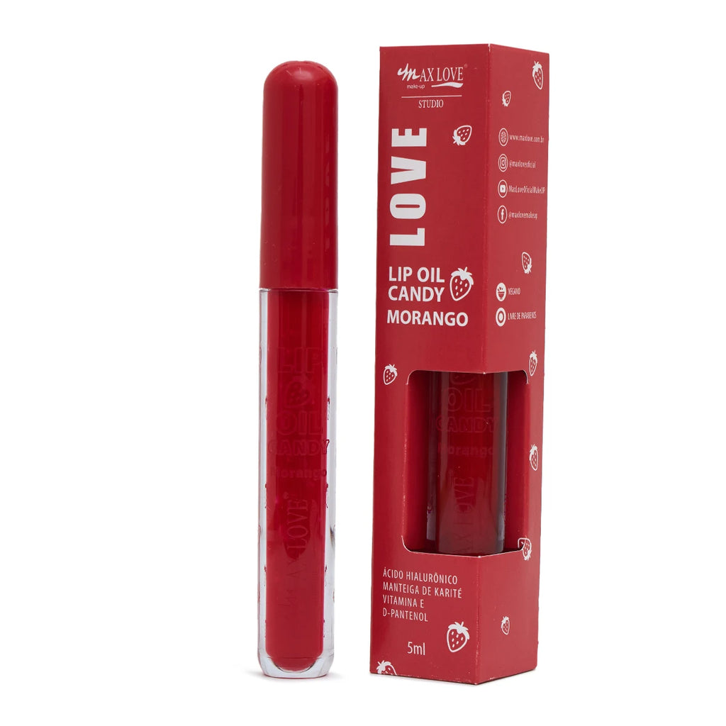 Óleo Labial Candy Frutas Max Love