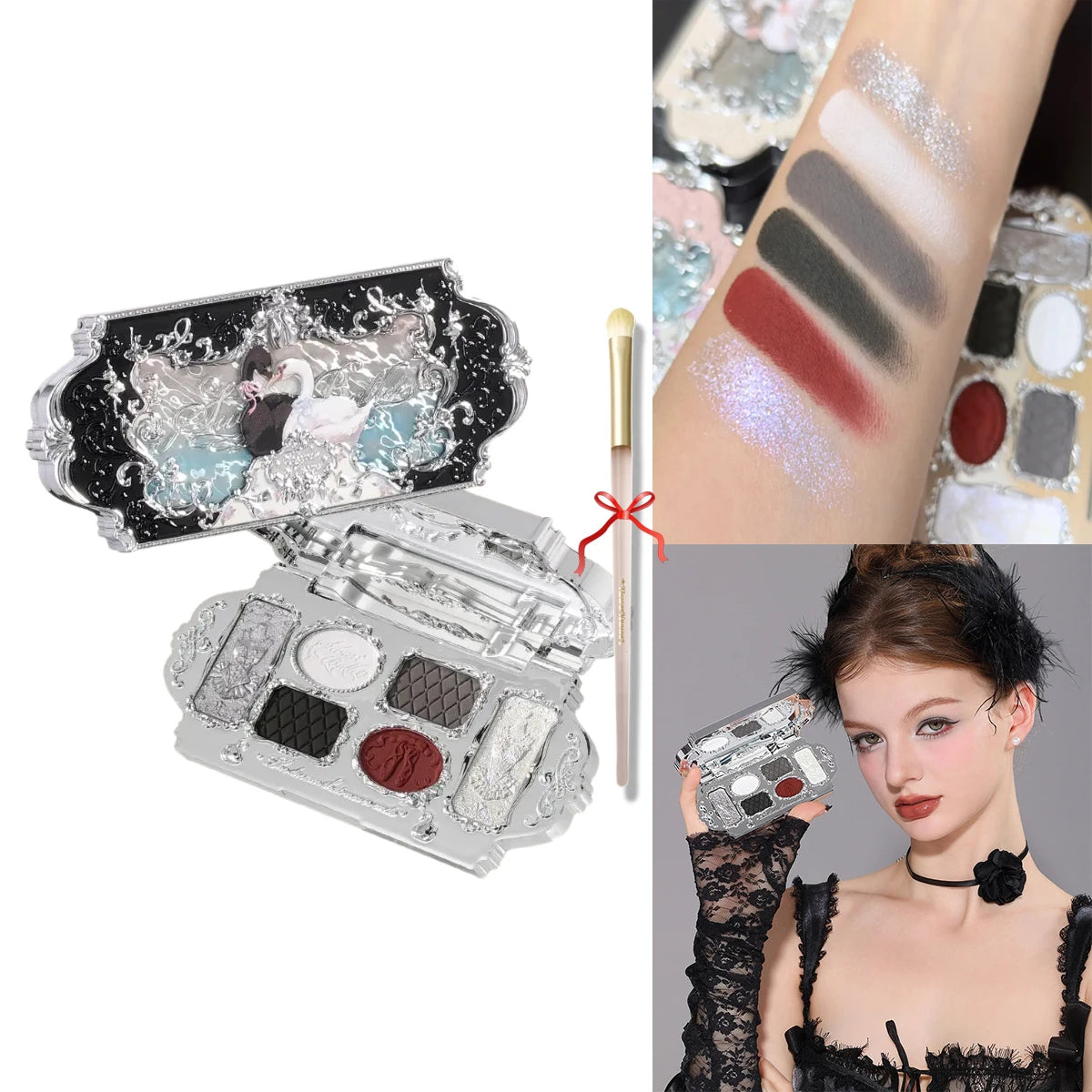 Paleta 6 Sombras Swan Ballet Flower Knows
