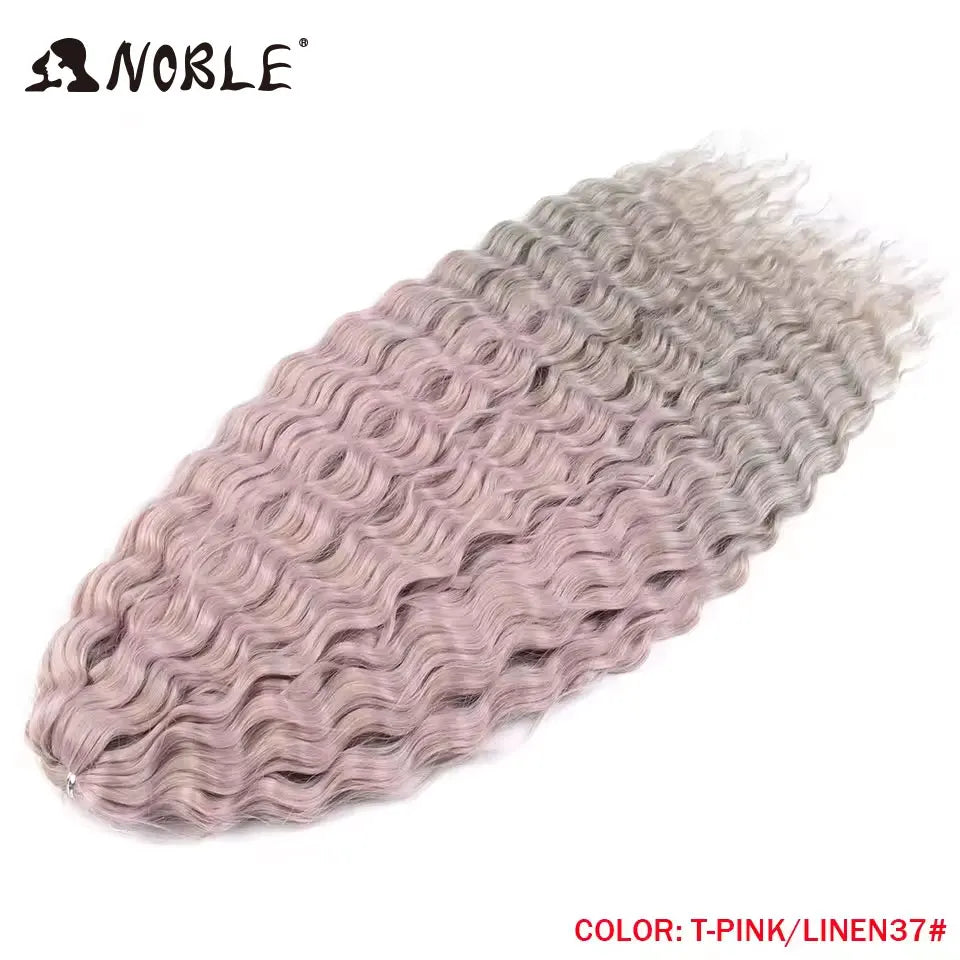 Cabelo Sintético Ondulado para Tranças