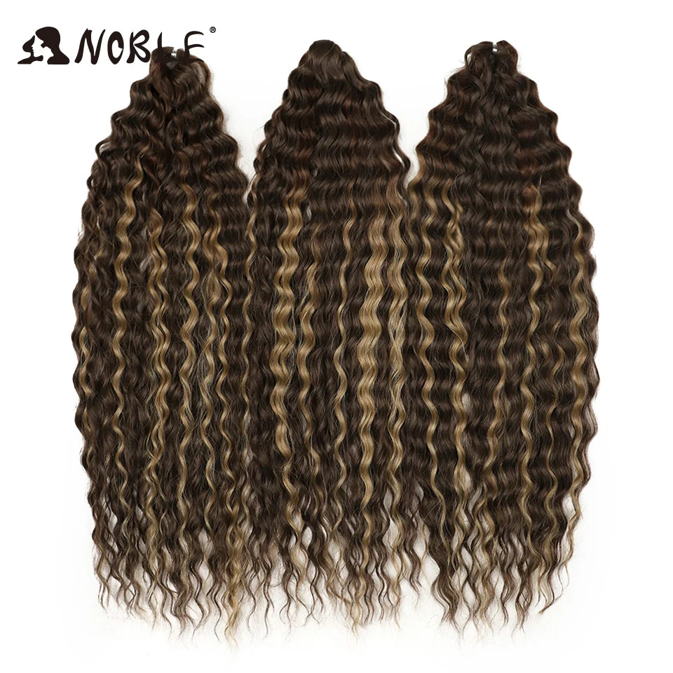 Cabelo Sintético Ondulado para Tranças