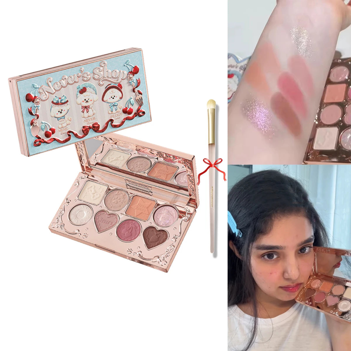 Paleta 6 Sombras Swan Ballet Flower Knows