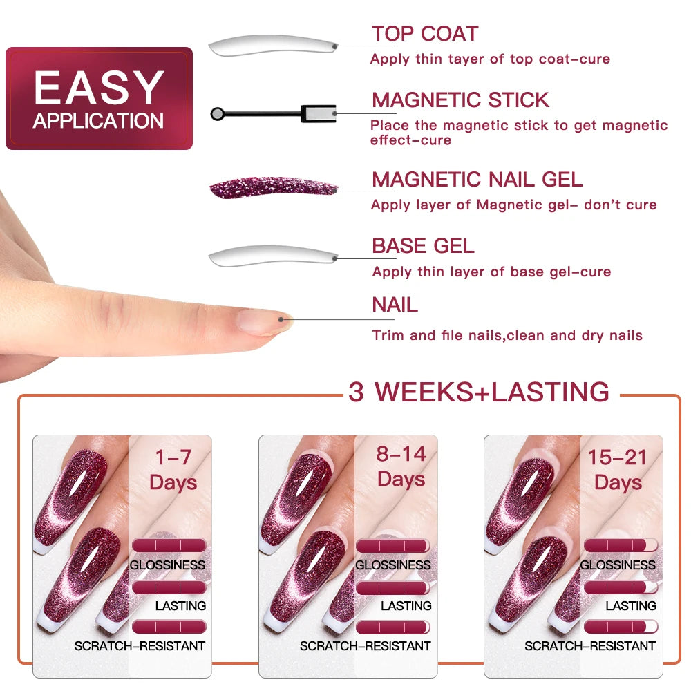 Esmalte em Gel Magnético 9D