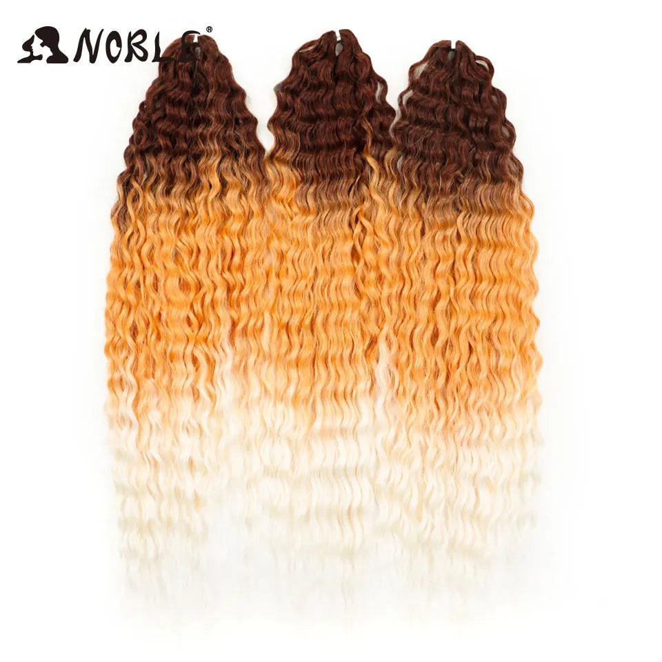 Cabelo Sintético Ondulado para Tranças