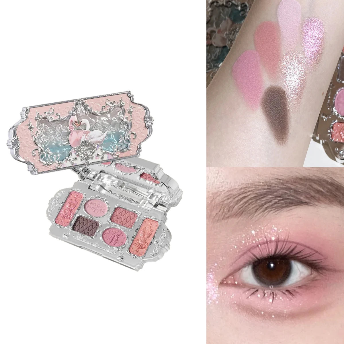 Paleta 6 Sombras Swan Ballet Flower Knows