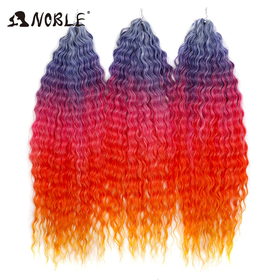 Cabelo Sintético Ondulado para Tranças