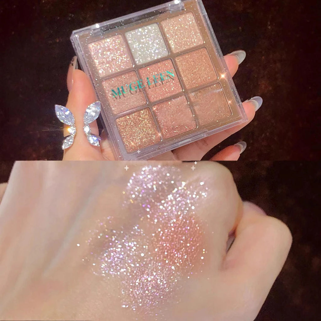 Paleta de Sombras Cintilantes