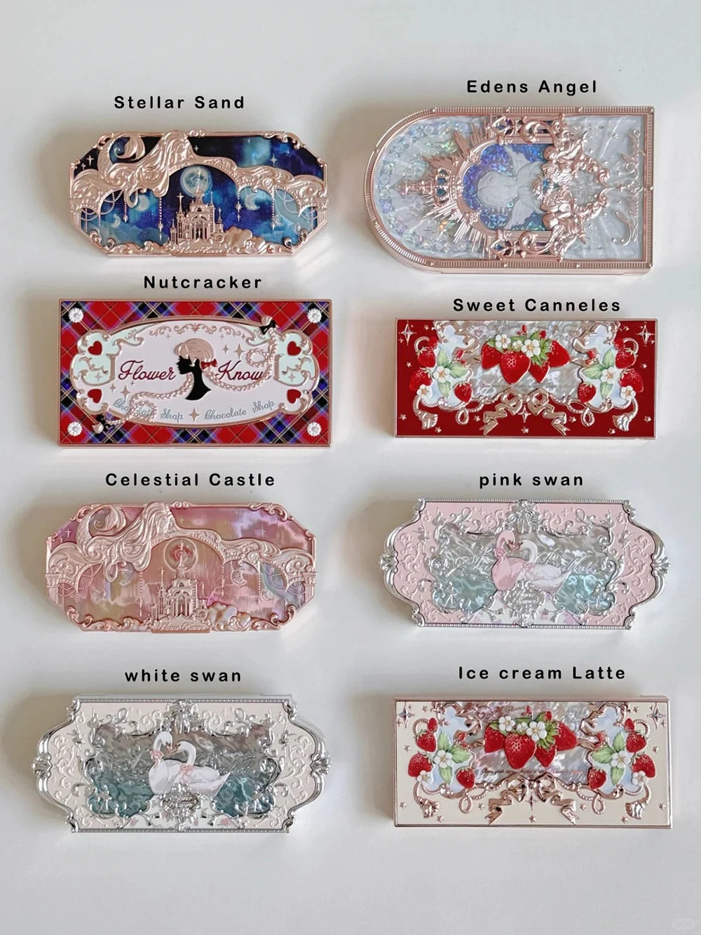 Paleta 6 Sombras Swan Ballet Flower Knows