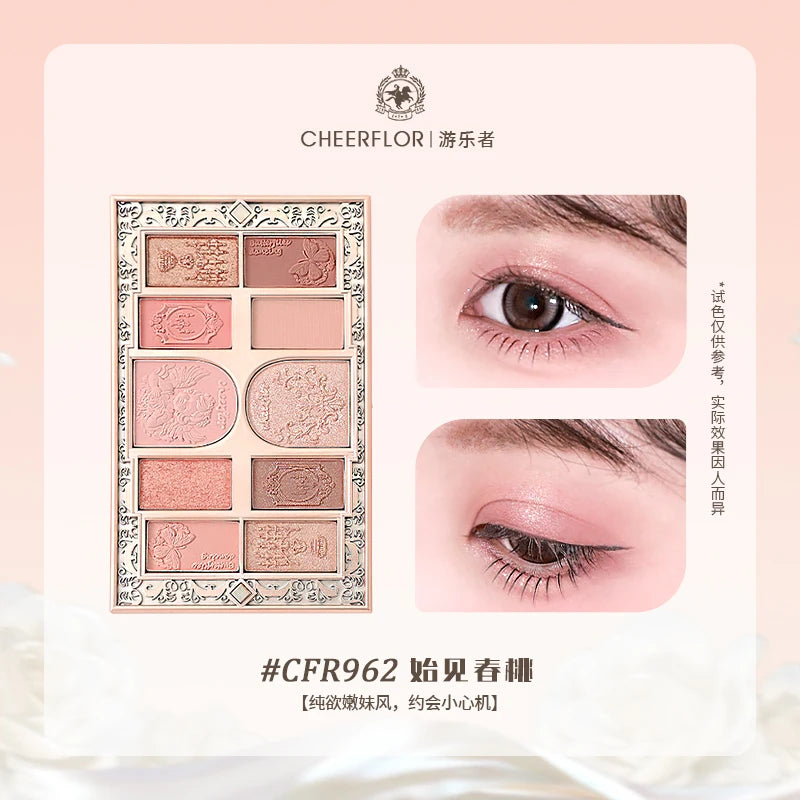 Paleta de 10 Sombras Cheerflor