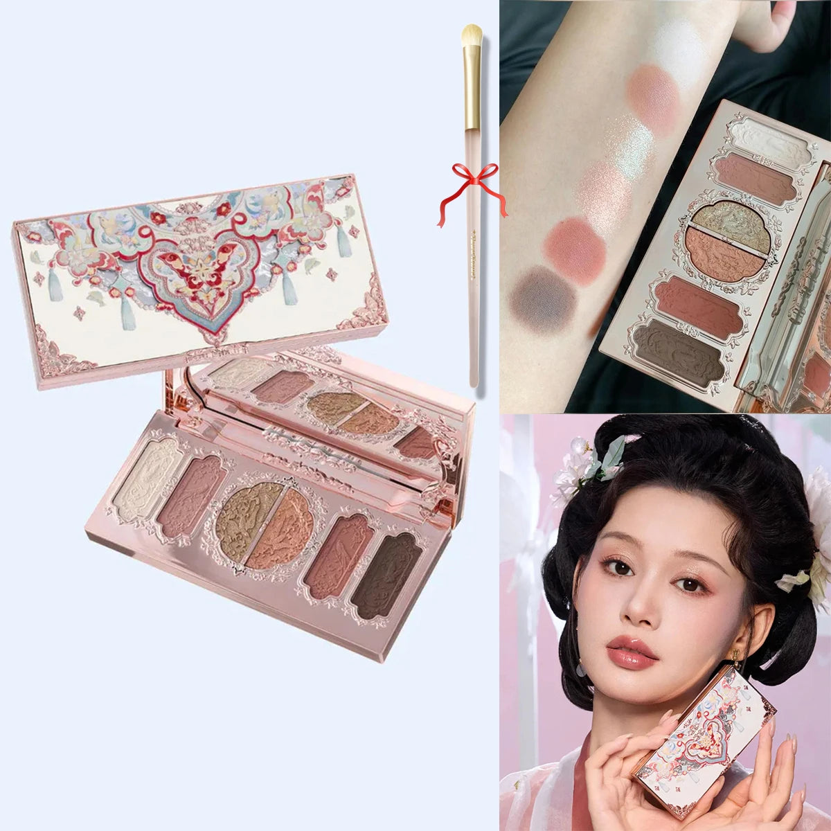 Paleta 6 Sombras Swan Ballet Flower Knows