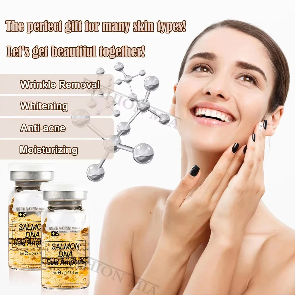 Sérum Facial DNA de Salmão e Ouro 8 ml