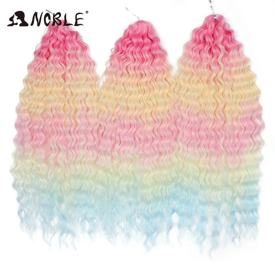 Cabelo Sintético Ondulado para Tranças