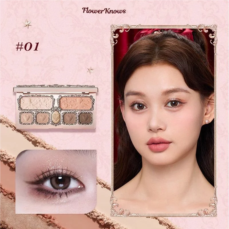 Paleta 6 Sombras Swan Ballet Flower Knows