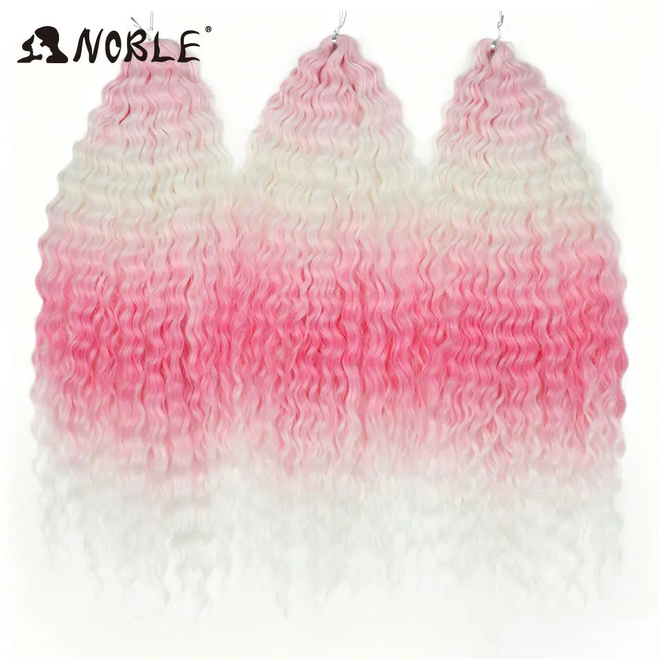 Cabelo Sintético Ondulado para Tranças