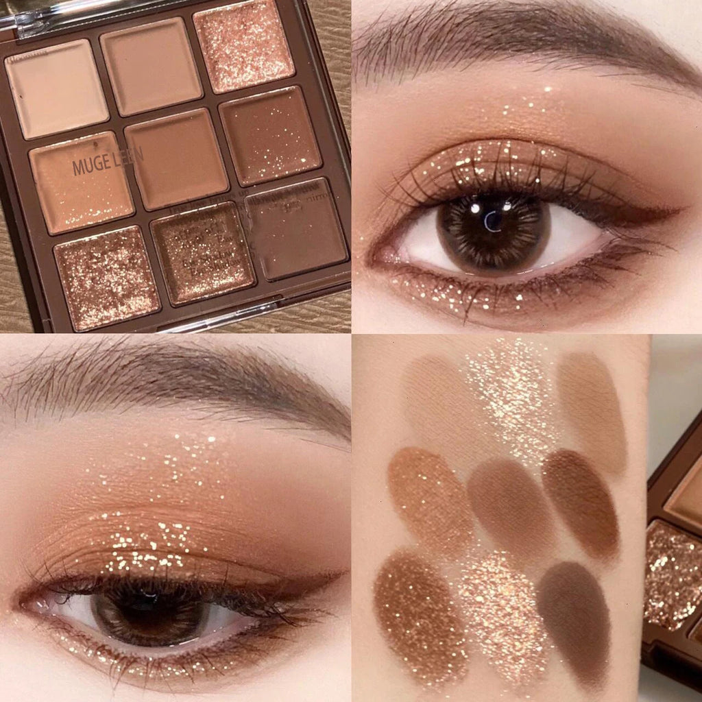 Paleta de Sombras Cintilantes