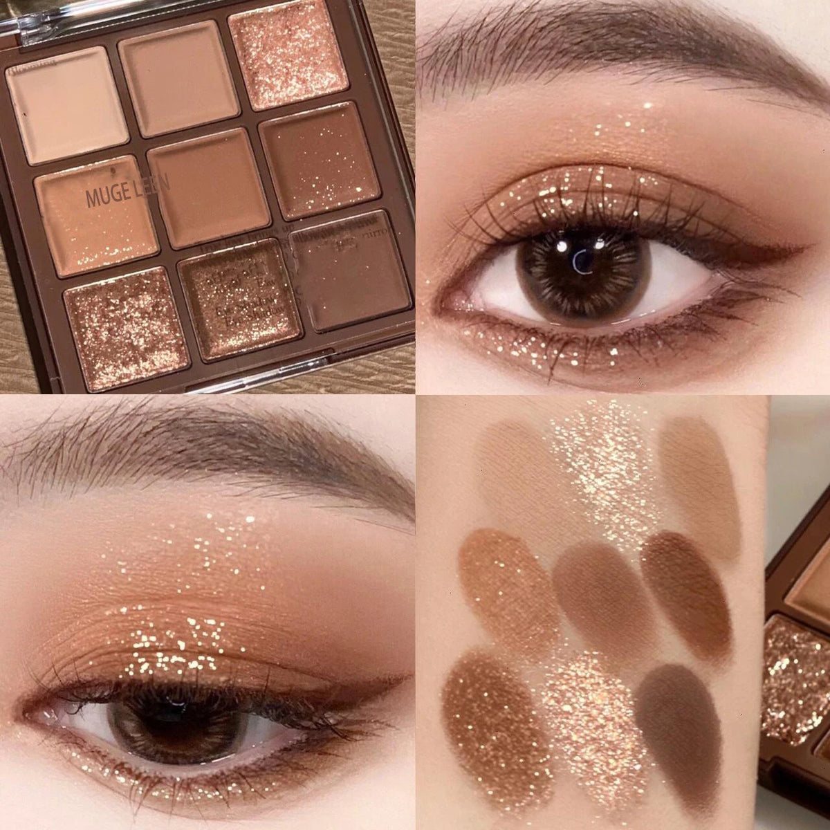 Paleta de Sombras Cintilantes