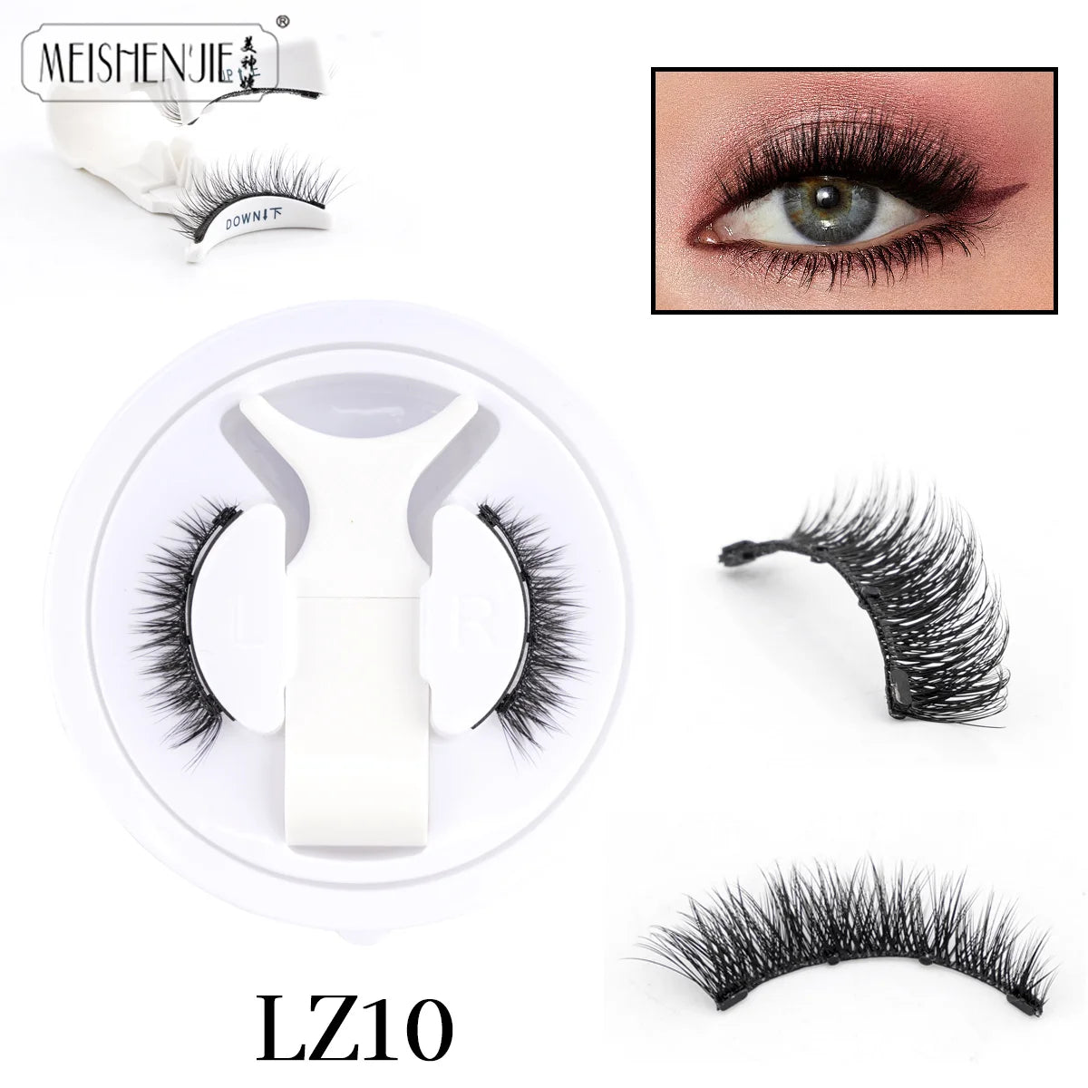 Kit de Cílios Magnéticos Meeshenjie