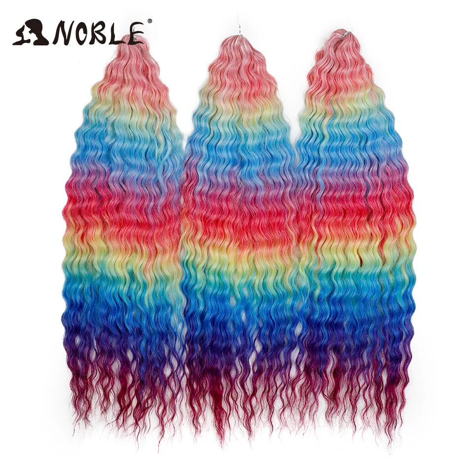 Cabelo Sintético Ondulado para Tranças