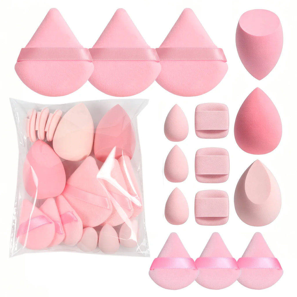 Kit de Mini Esponjas para Maquiagem
