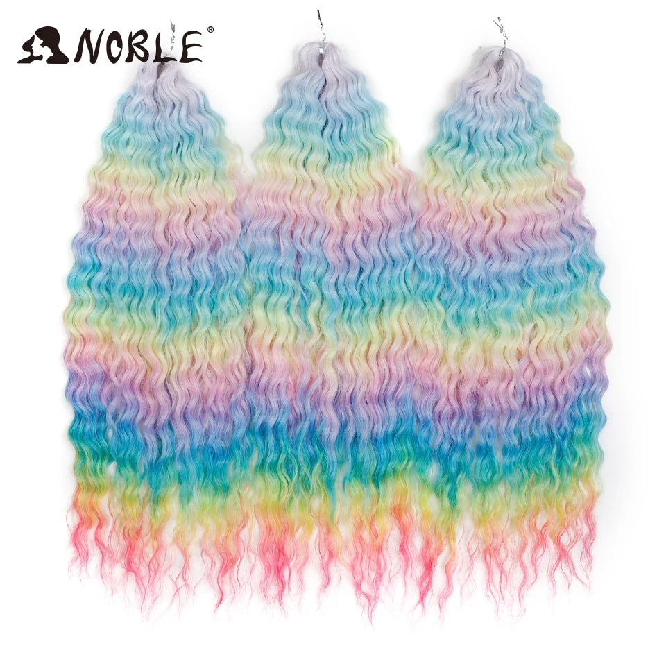 Cabelo Sintético Ondulado para Tranças