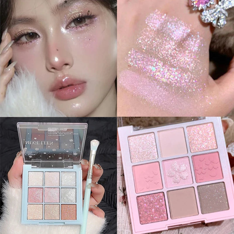 Paleta de Sombras Cintilantes