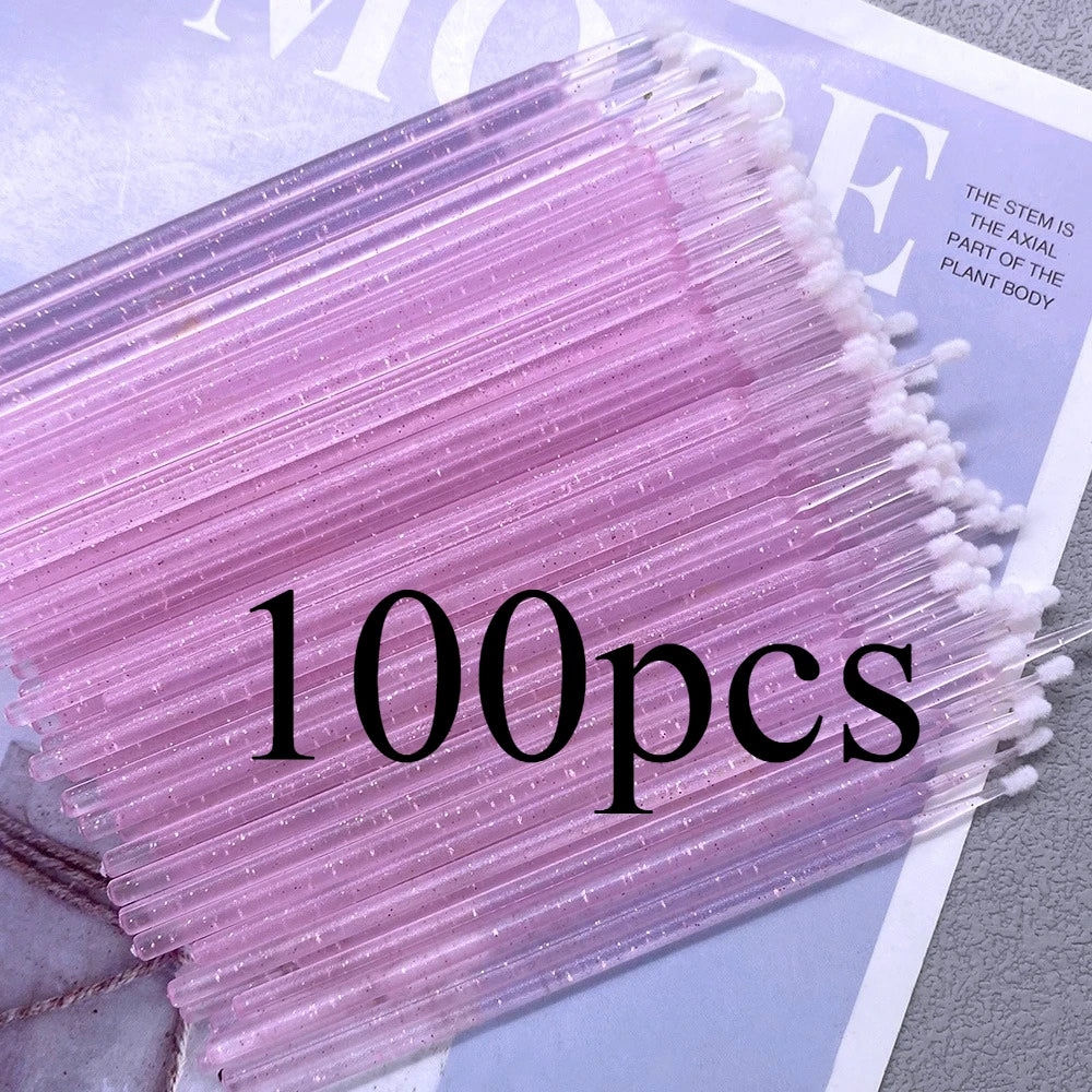 Kit 100 Microescovas para Cílios
