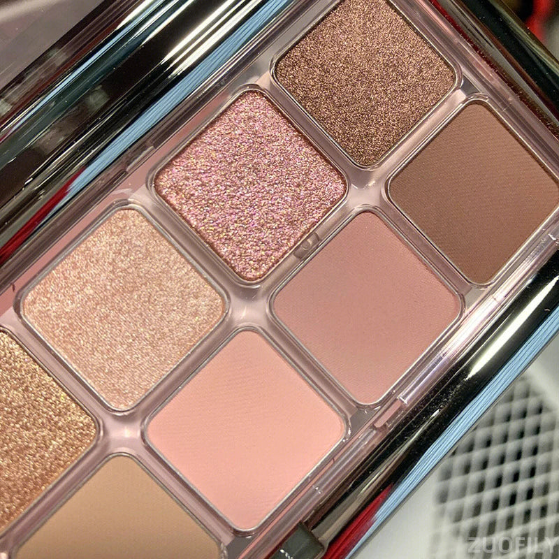 Paleta de 12 Sombras com Glitter