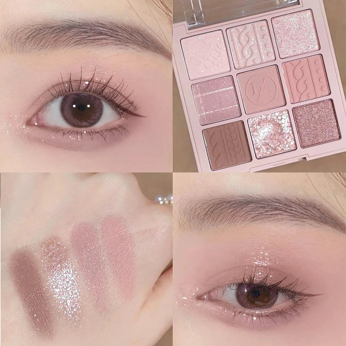 Paleta de Sombras Cintilantes