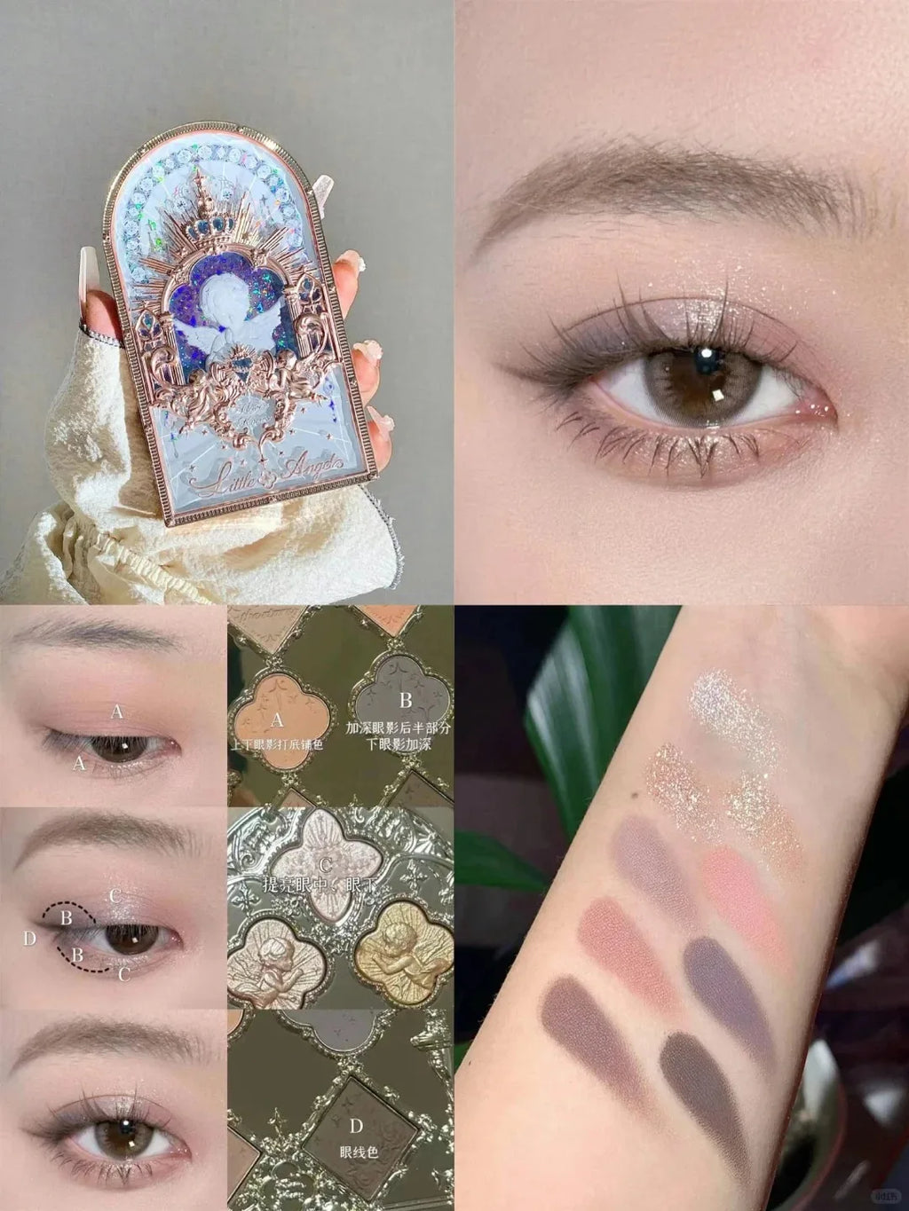 Paleta 6 Sombras Swan Ballet Flower Knows
