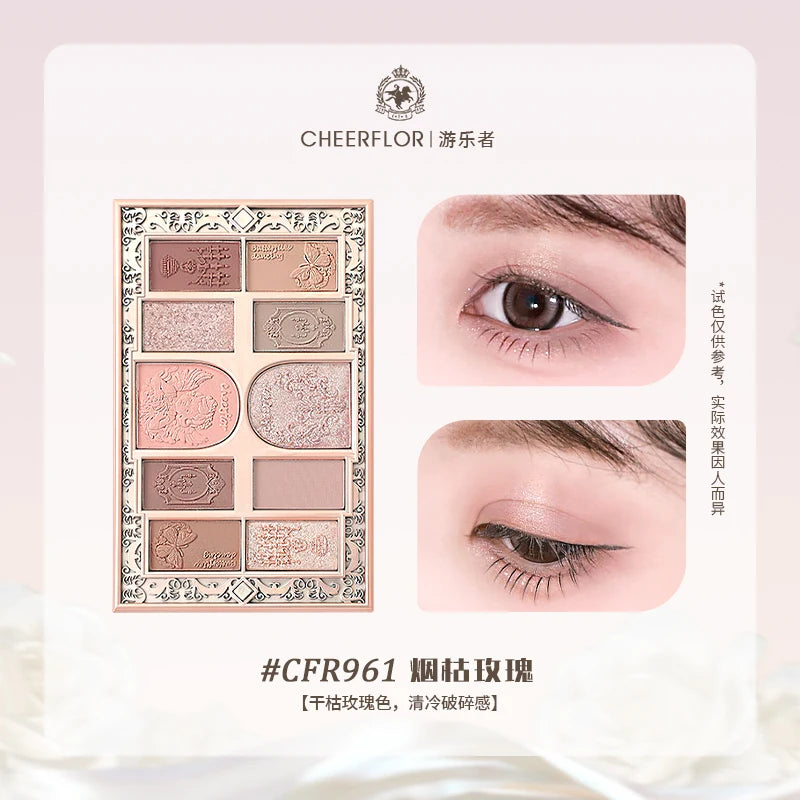 Paleta de 10 Sombras Cheerflor