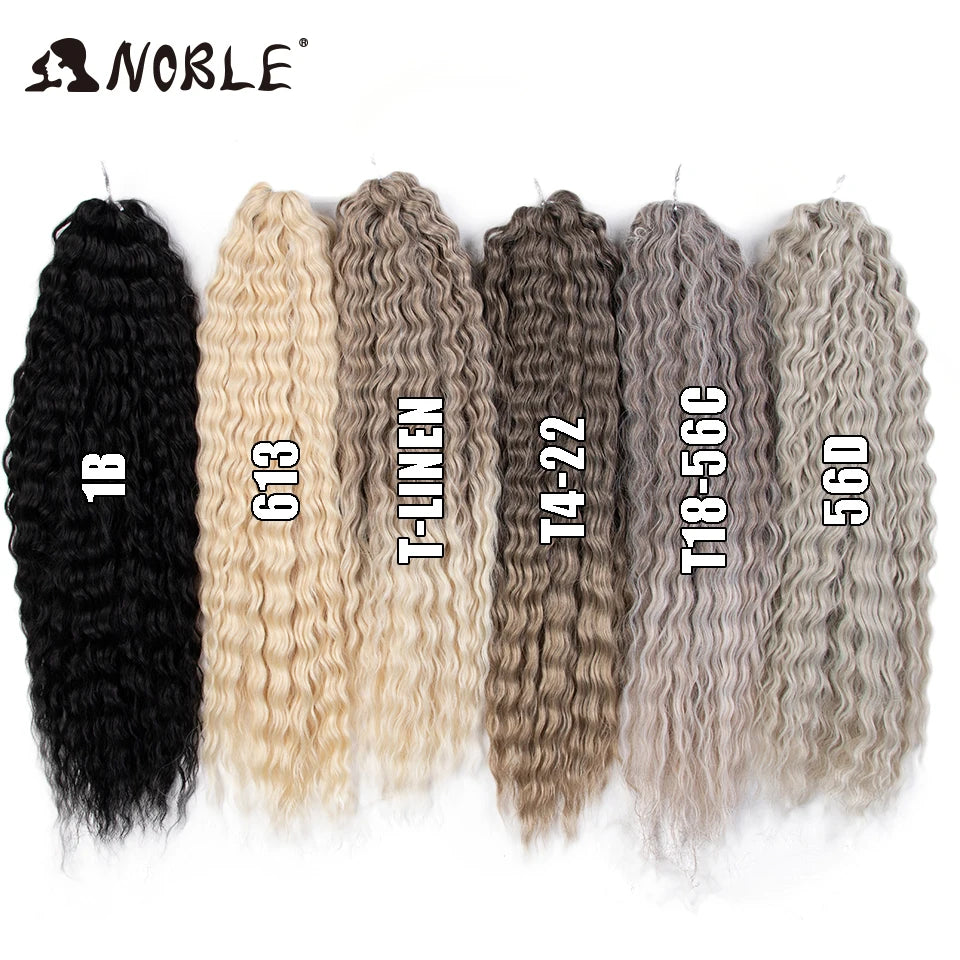 Cabelo Sintético Ondulado para Tranças