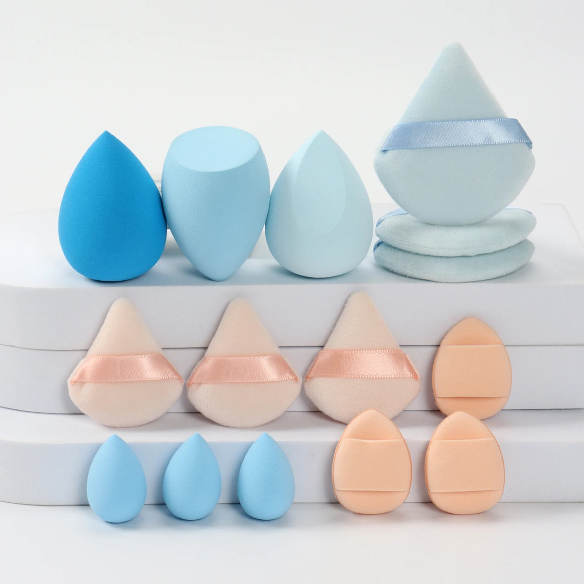 Kit de Mini Esponjas para Maquiagem