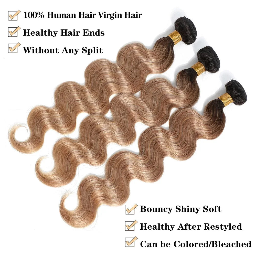 Extensão de Cabelo Ondulado Remy